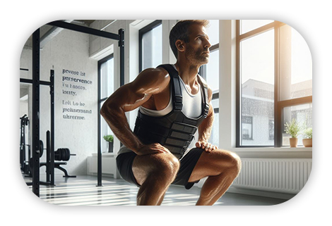 Обтяжувальний жилет inSPORTline Fitup 3 кг