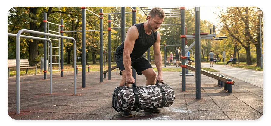 Силовий мішок inSPORTline Camobag 20 кг