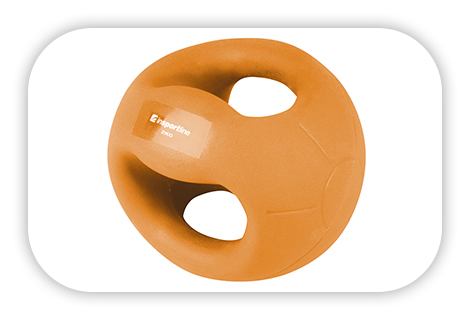 Медбол з ручками inSPORTline Grab Me 2 кг