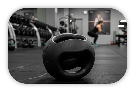 Медбол inSPORTline Grab Me 3 кг з ручками