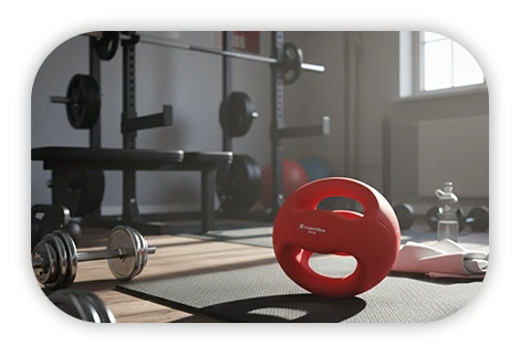 Медбол inSPORTline Grab Me 6 кг з ручками