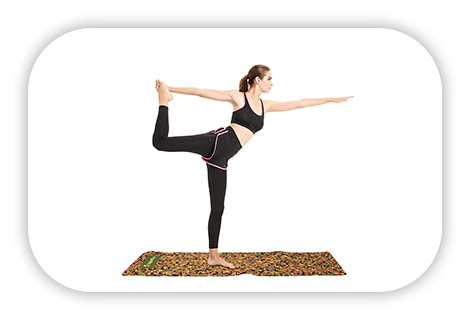 Легкий килимок для йоги inSPORTline Camu