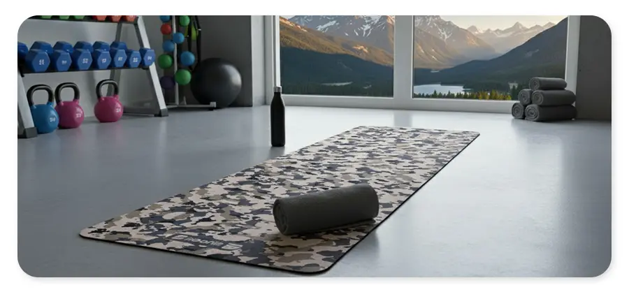 Антиковзкий килимок для аеробіки inSPORTline Camu