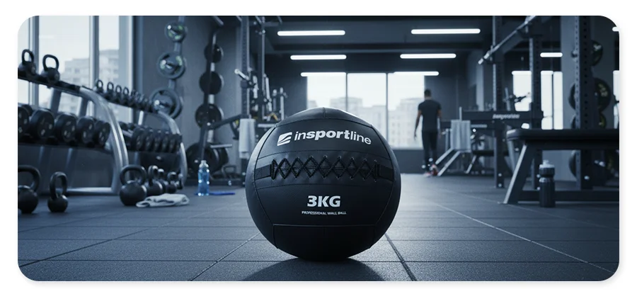 Подвійні шви медболу inSPORTline Walbal SE