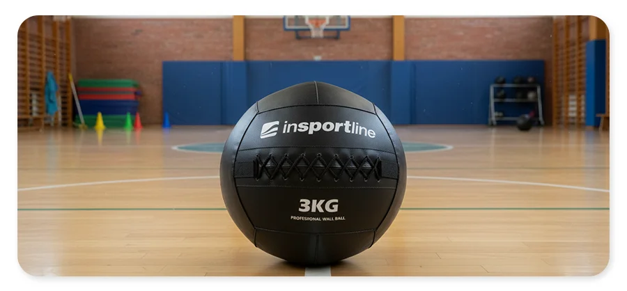 Форма медболу inSPORTline Walbal SE 3 кг