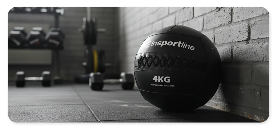 Медбол inSPORTline Walbal SE 4 кг