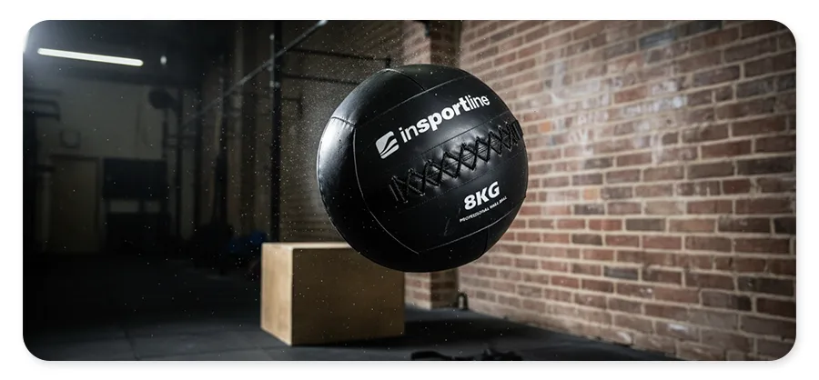 Медбол inSPORTline Walbal SE 8 кг