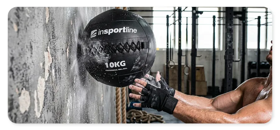 Медбол inSPORTline Walbal SE 10 кг