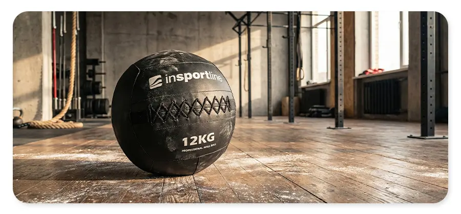 Медбол inSPORTline Walbal SE 12 кг