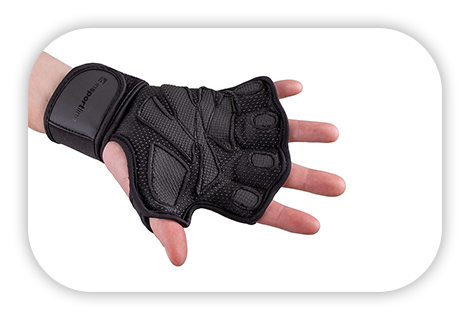 Рукавички з підтримкою зап’ястя inSPORTline MegaGrip Lite S/M