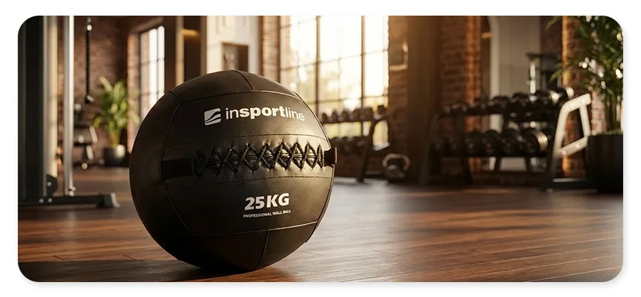Медбол inSPORTline Walbal SE 25 кг