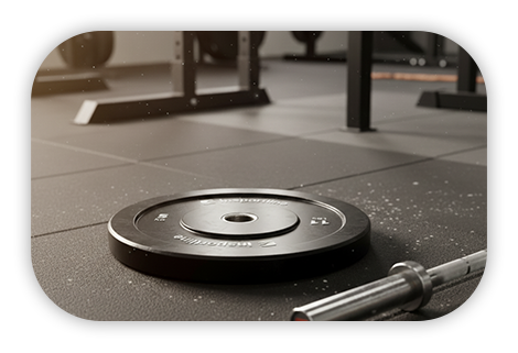 Гумований диск inSPORTline Bumper Plate Lite 5 кг 50 мм