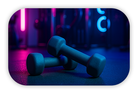 Гантелі неопренові inSPORTline ON-X Renbell 2 x 2 кг компактна форма