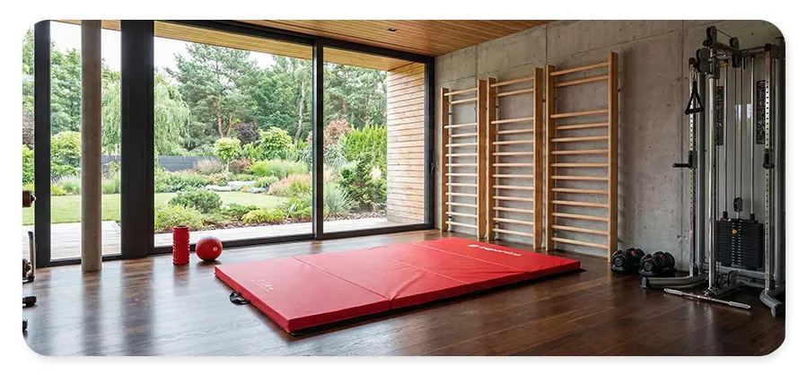 Матрац inSPORTline Kvadfold покриття ECO PVC