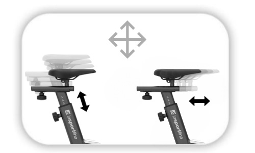 Регулювання спінбайка inSPORTline inCondi S120i