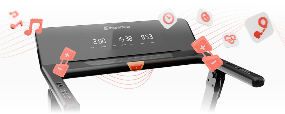 Дисплей бігової доріжки inSPORTline ZenRun 20