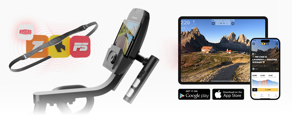 Підключення до застосунків inSPORTline ZenRoute 250