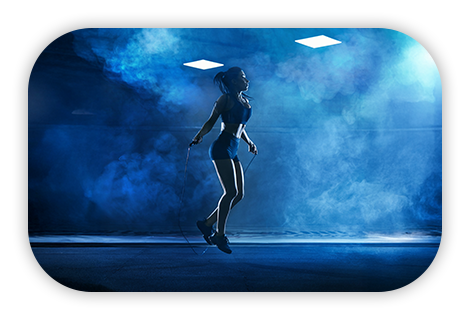 Міцна PVC мотузка 315 см скакалки inSPORTline