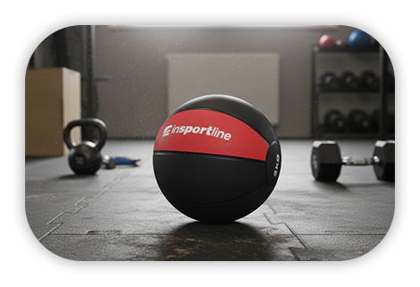 Медбол inSPORTline MB63 2 кг антиковзка поверхня