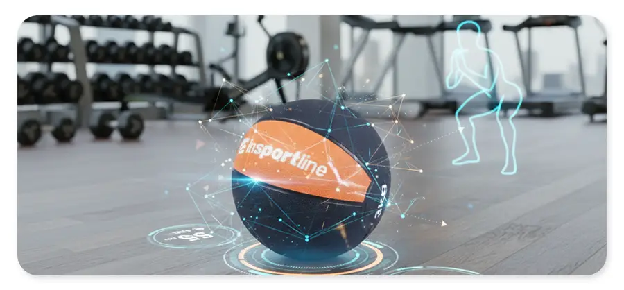 Медбол inSPORTline MB63 3 кг діаметр 20 см