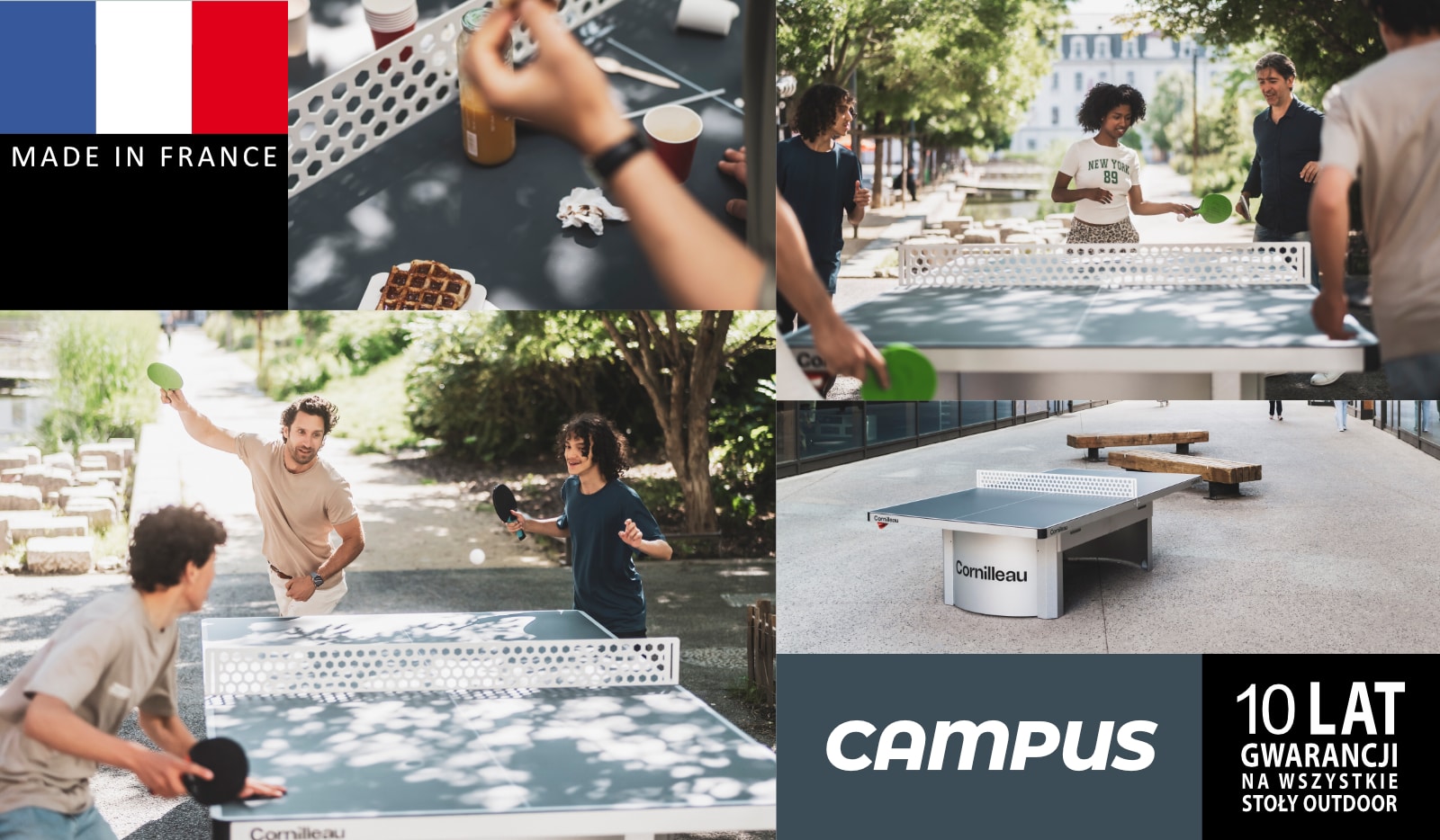 Деталі та оснащення Cornilleau Campus 510M Outdoor