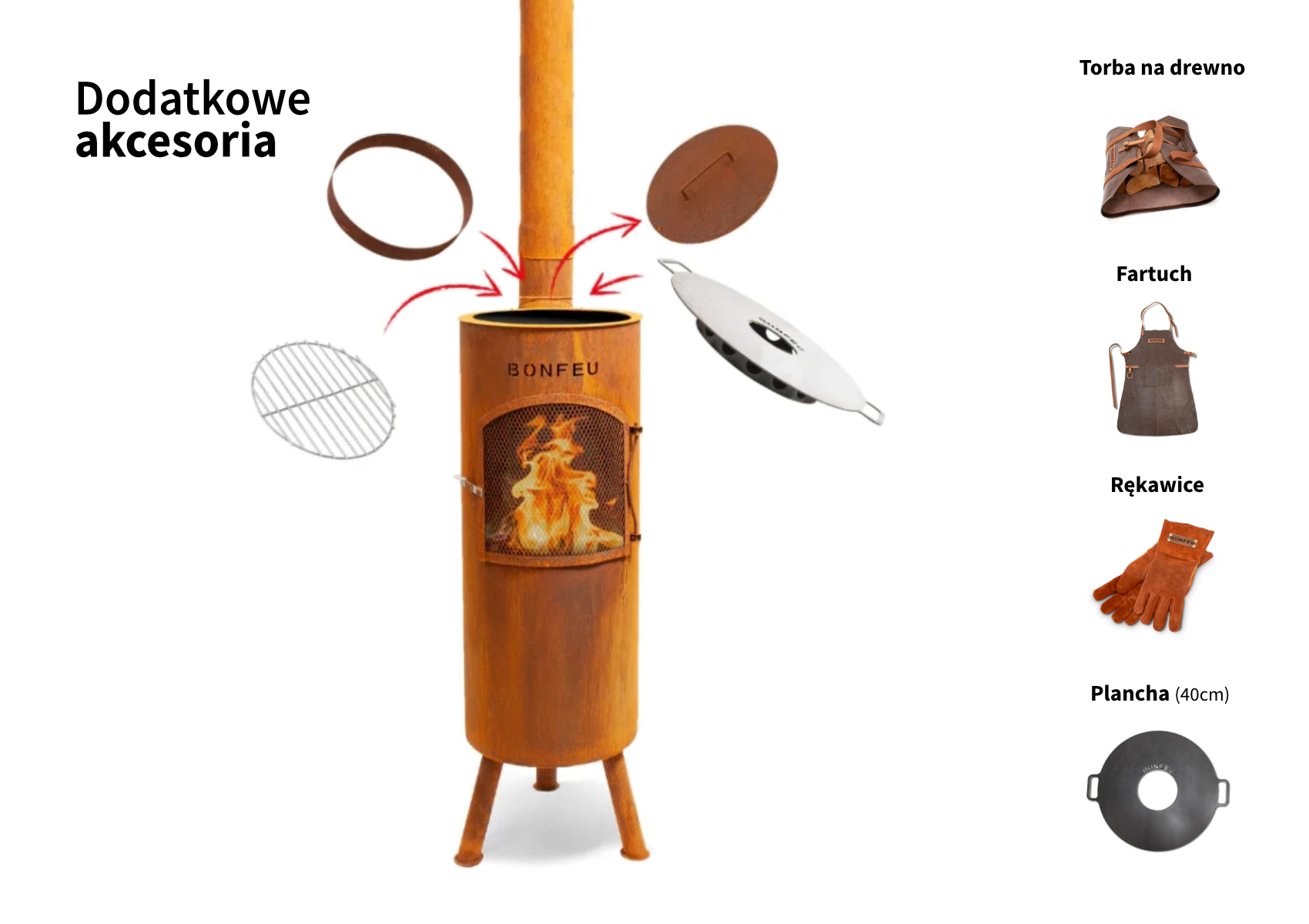 Готування на каміні BonFeu BonGiano LP