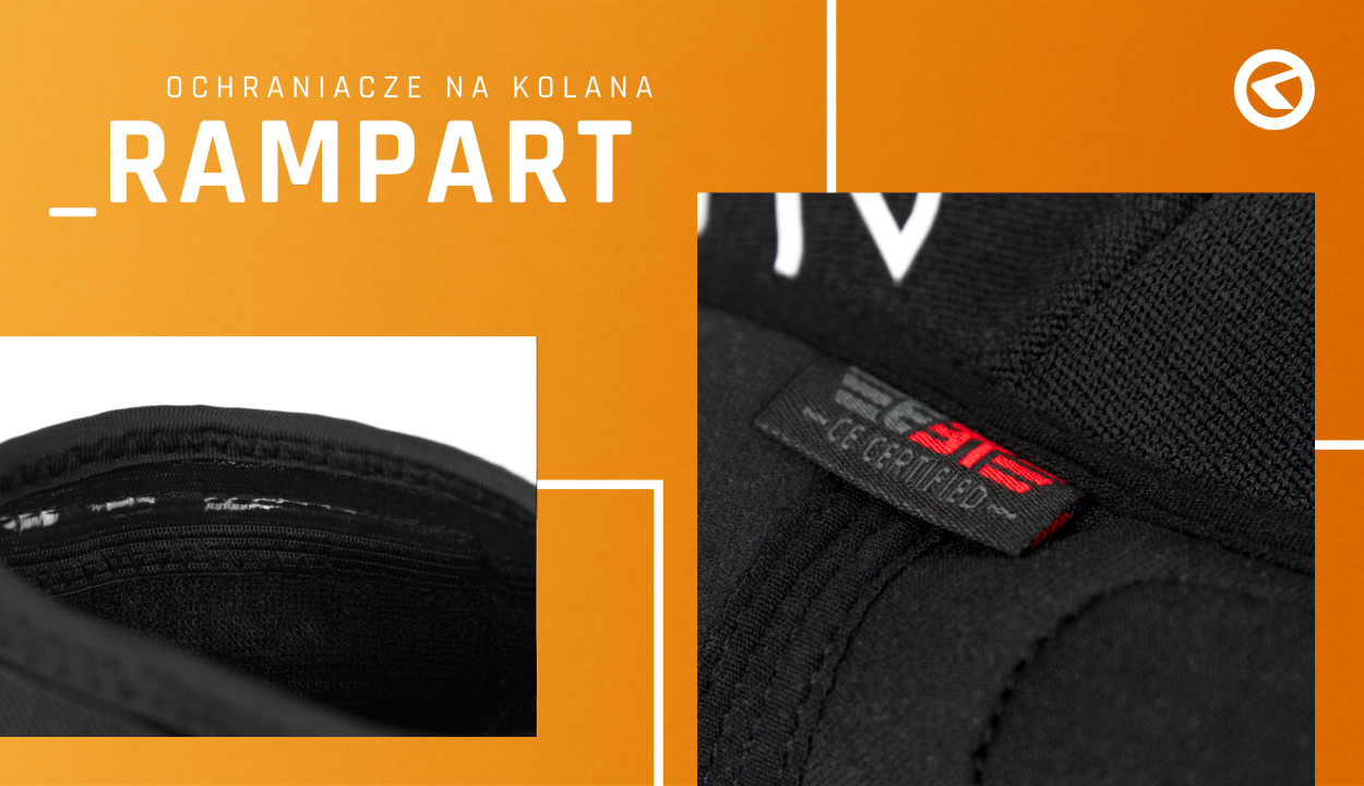 Фіксація наколінників Kellys Rampart