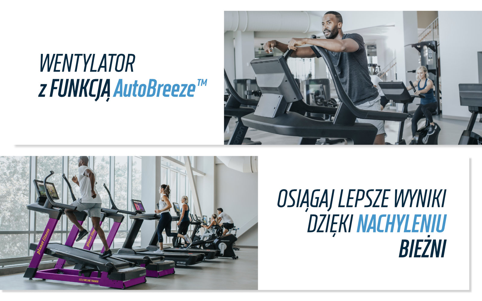 Біомеханіка бігу Freemotion Incline Trainer