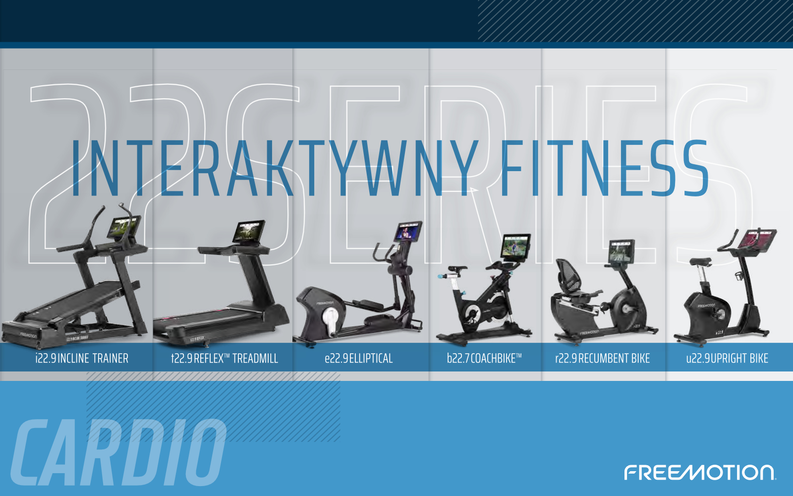Ергономіка Freemotion Incline Trainer i22.9