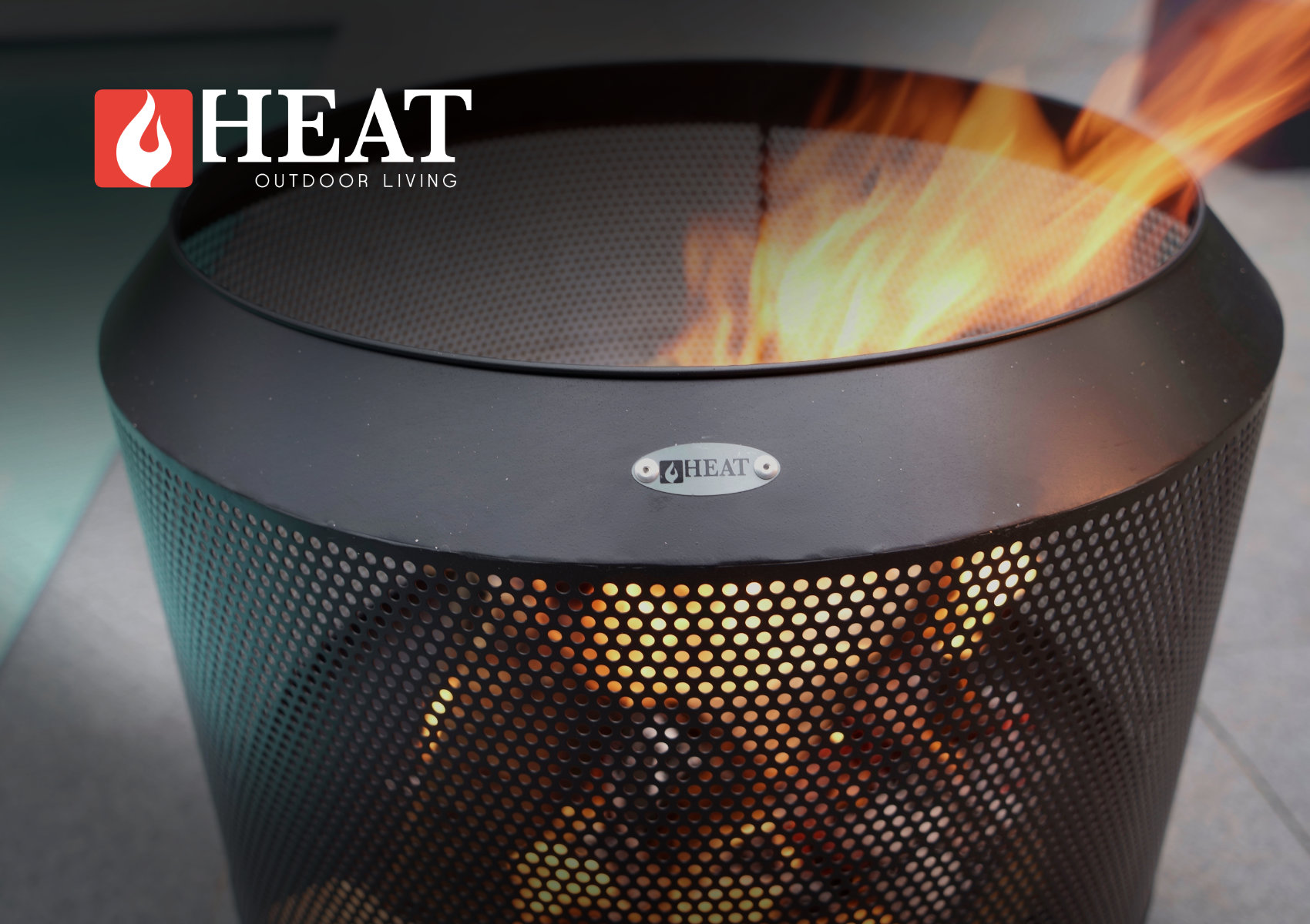 Садовий кошик для багаття HEAT Outdoor Living Fire Drum 54 см