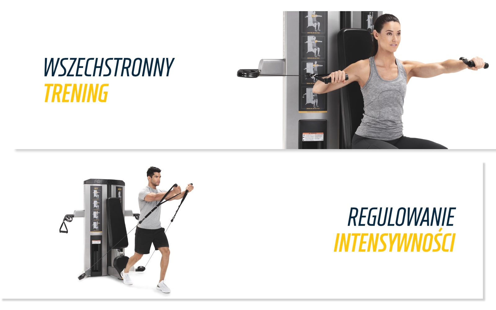 Тренажер Freemotion Genesis DS у тренувальному залі