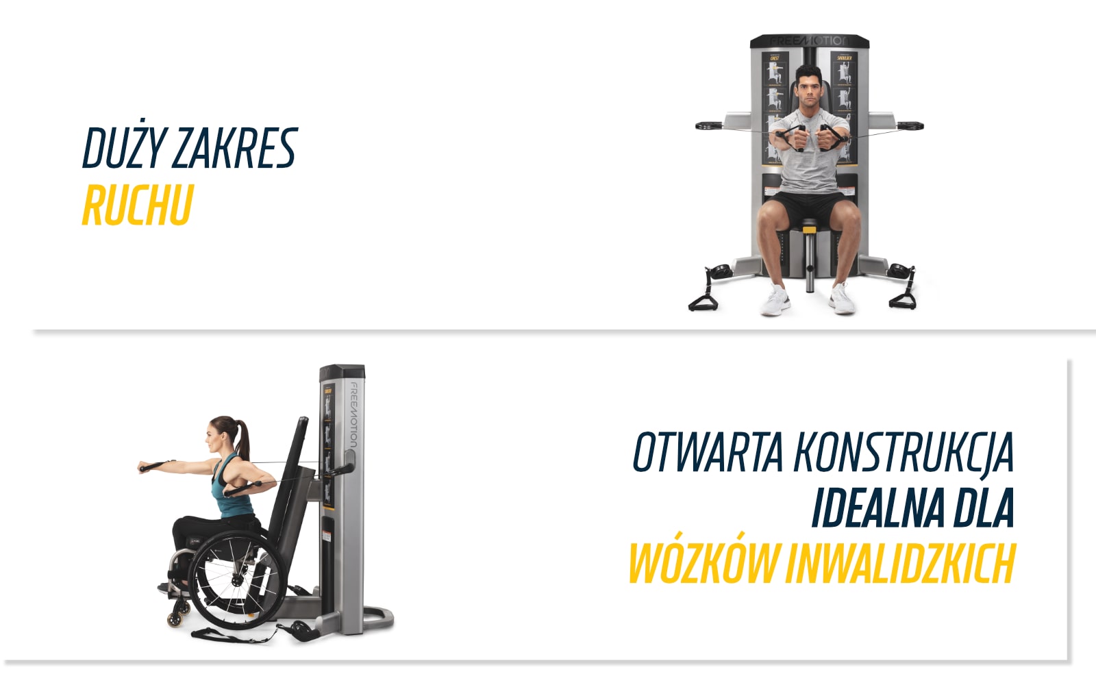 Рухомі рукоятки Freemotion Genesis DS