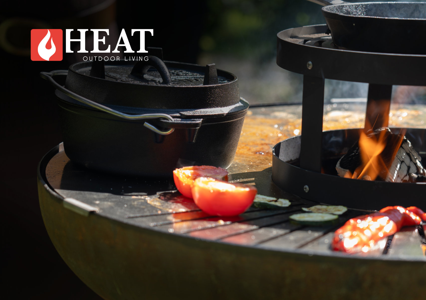 Кухня садова HEAT Outdoor Living Bakka