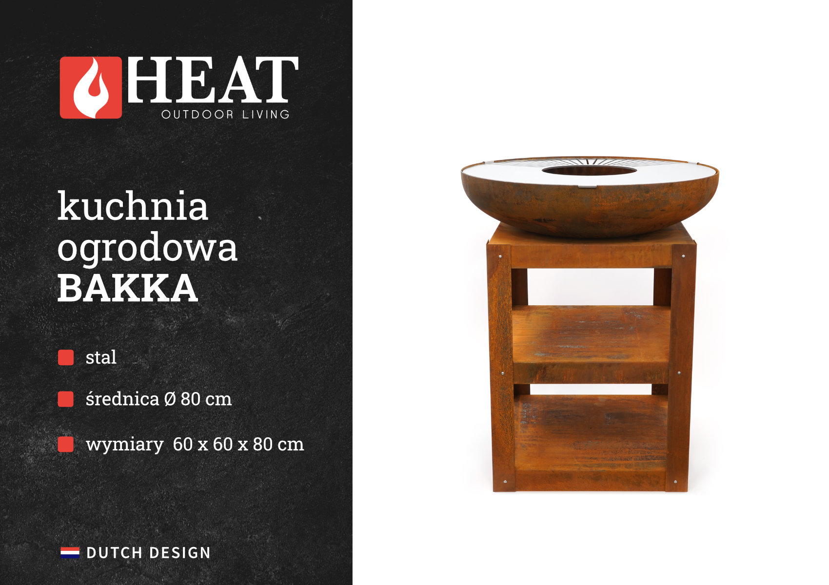 Конструкція кухні HEAT Outdoor Living Bakka