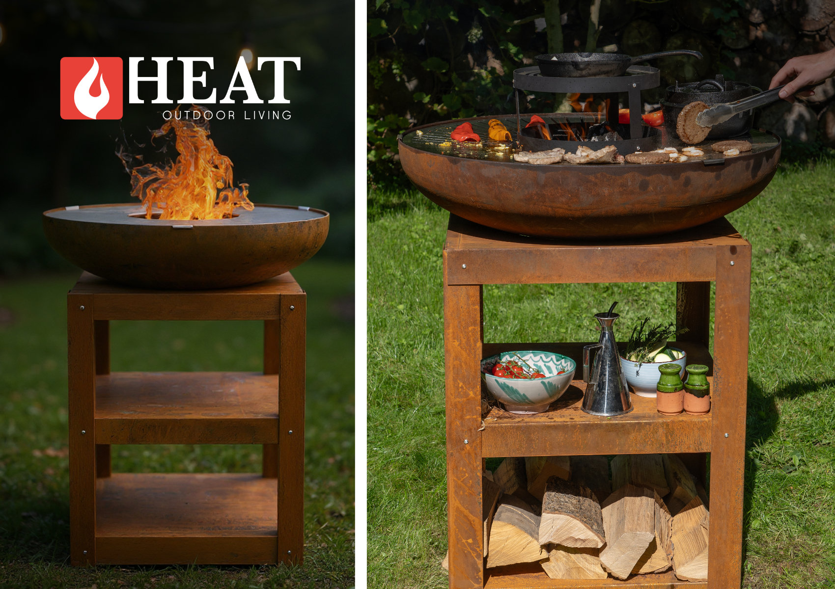 Планча і решітка кухні HEAT Outdoor Living Bakka