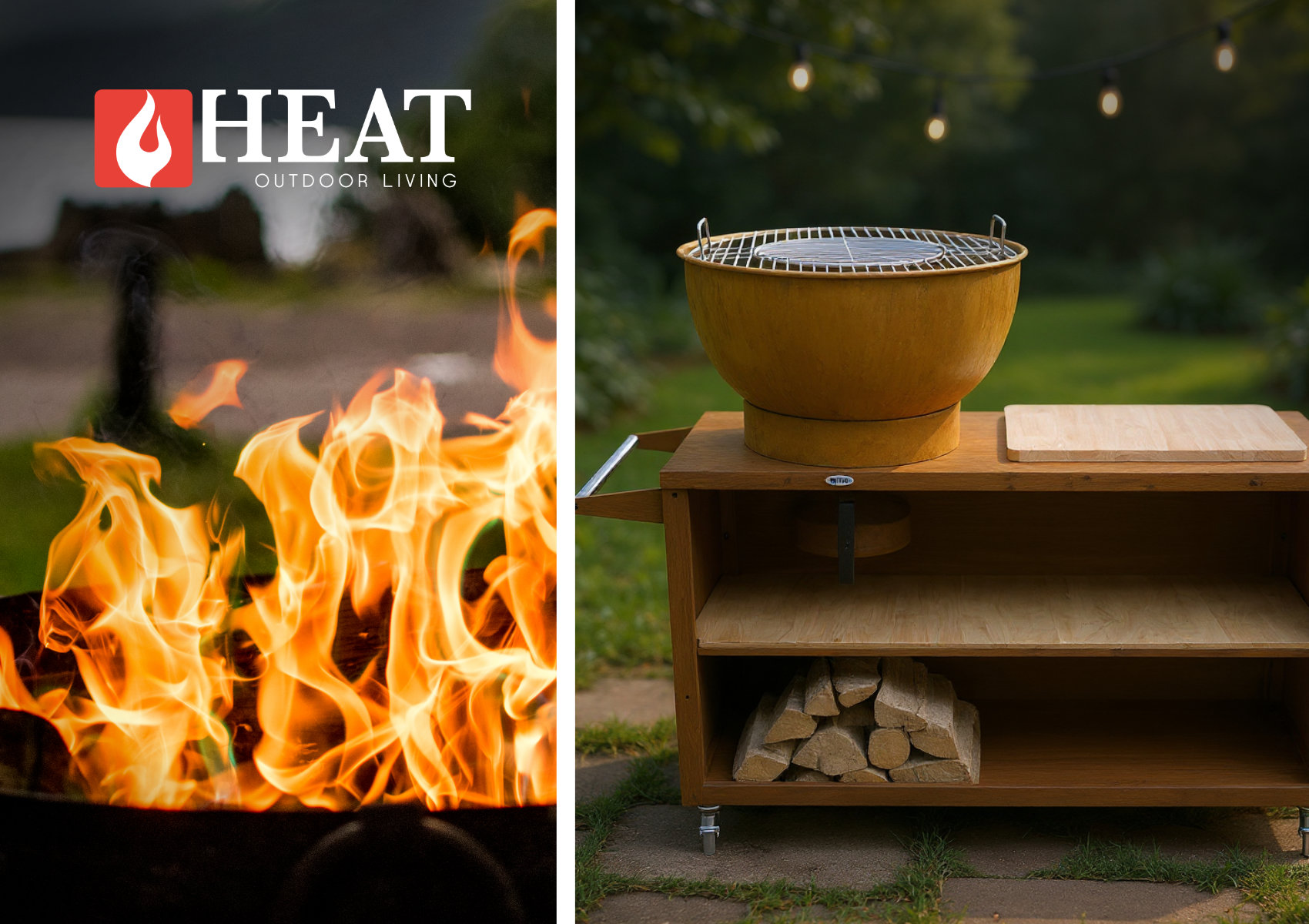 Деталі садової кухні HEAT Outdoor Living Trolle