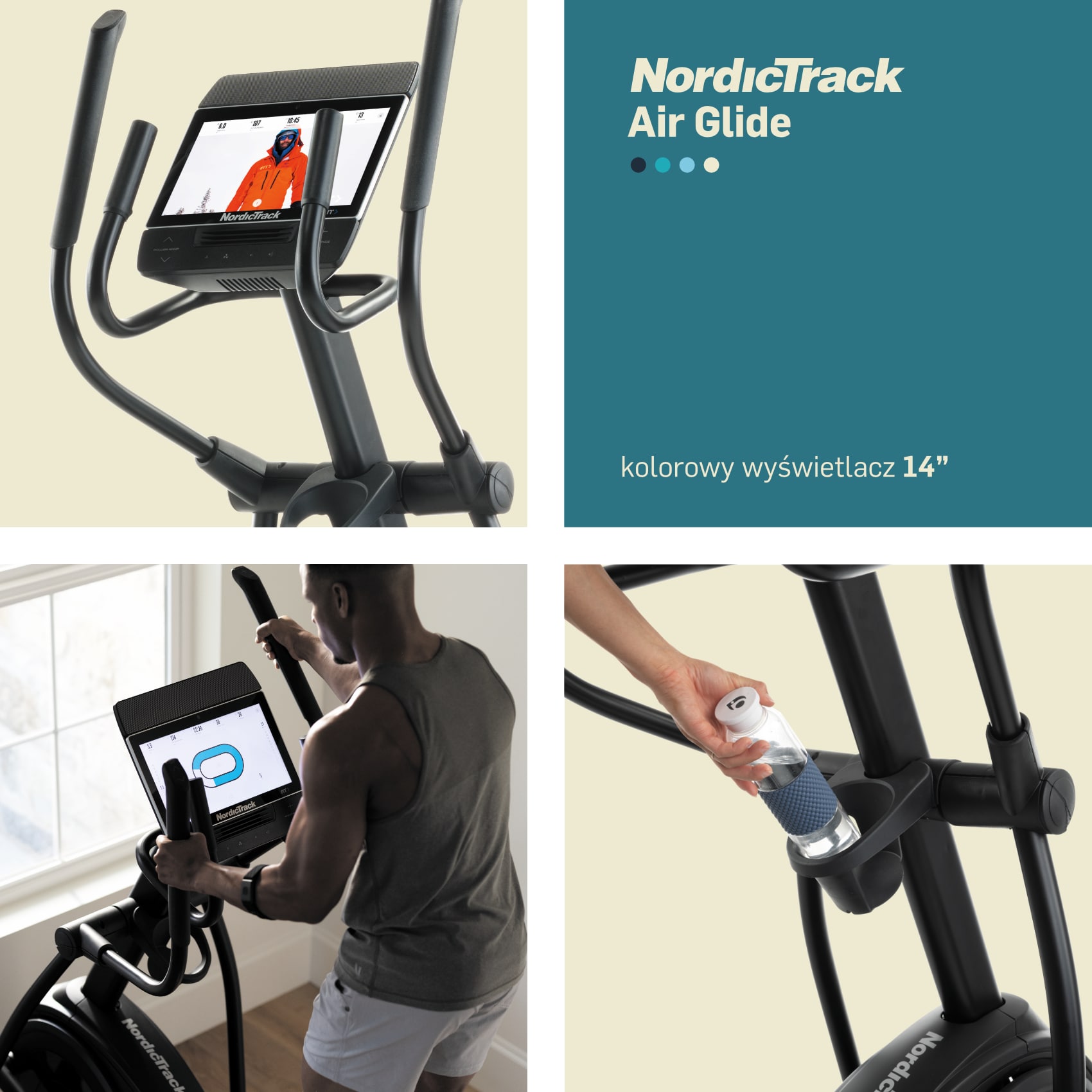Система опору NordicTrack AirGlide 14i