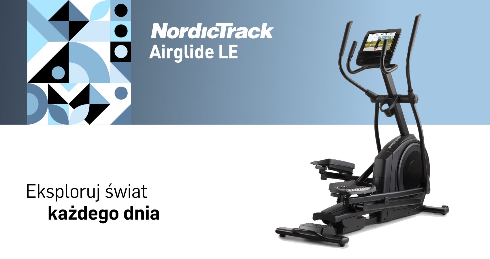 Еліптичний тренажер NordicTrack AirGlide LE