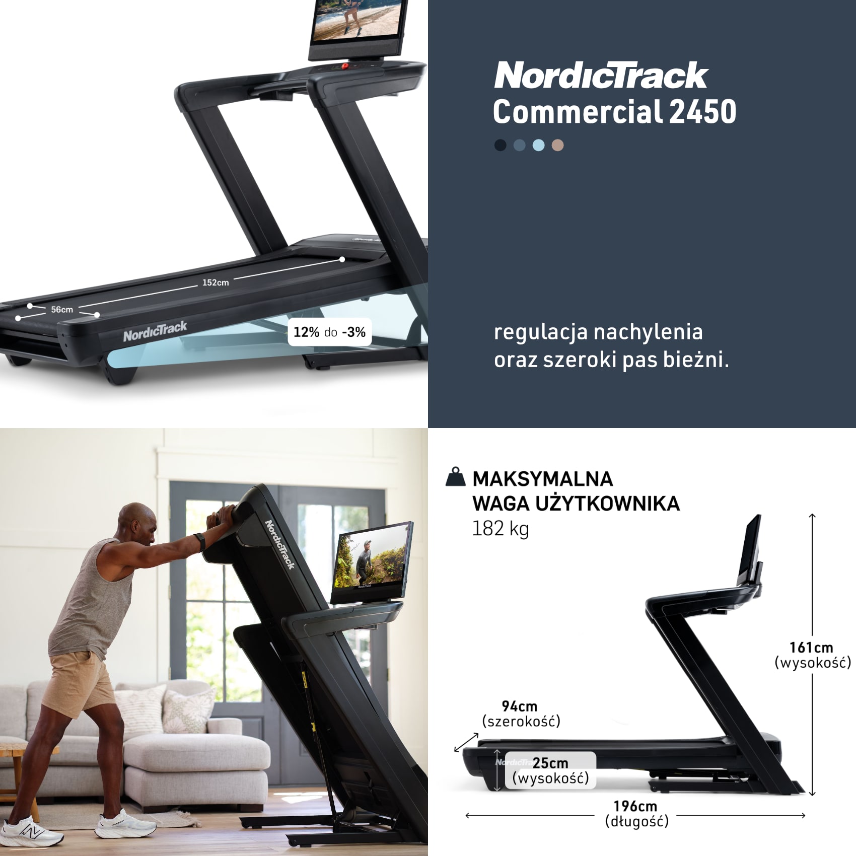 Двигун NordicTrack Commercial 2450