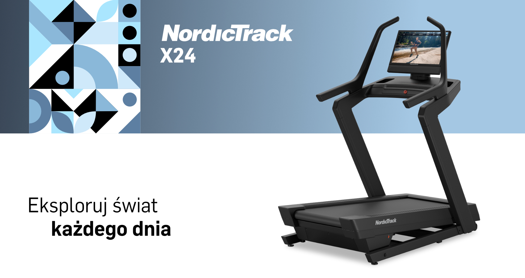Бігова доріжка NordicTrack X24