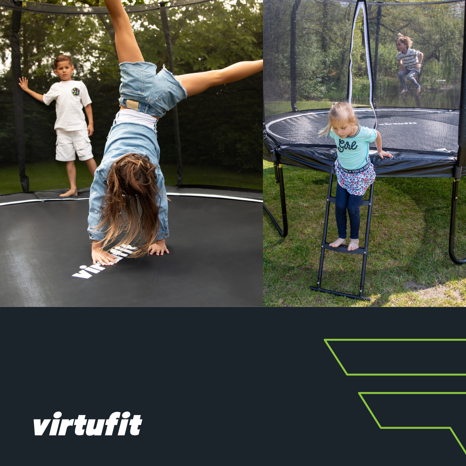 Сталевий каркас батута VirtuFit Premium
