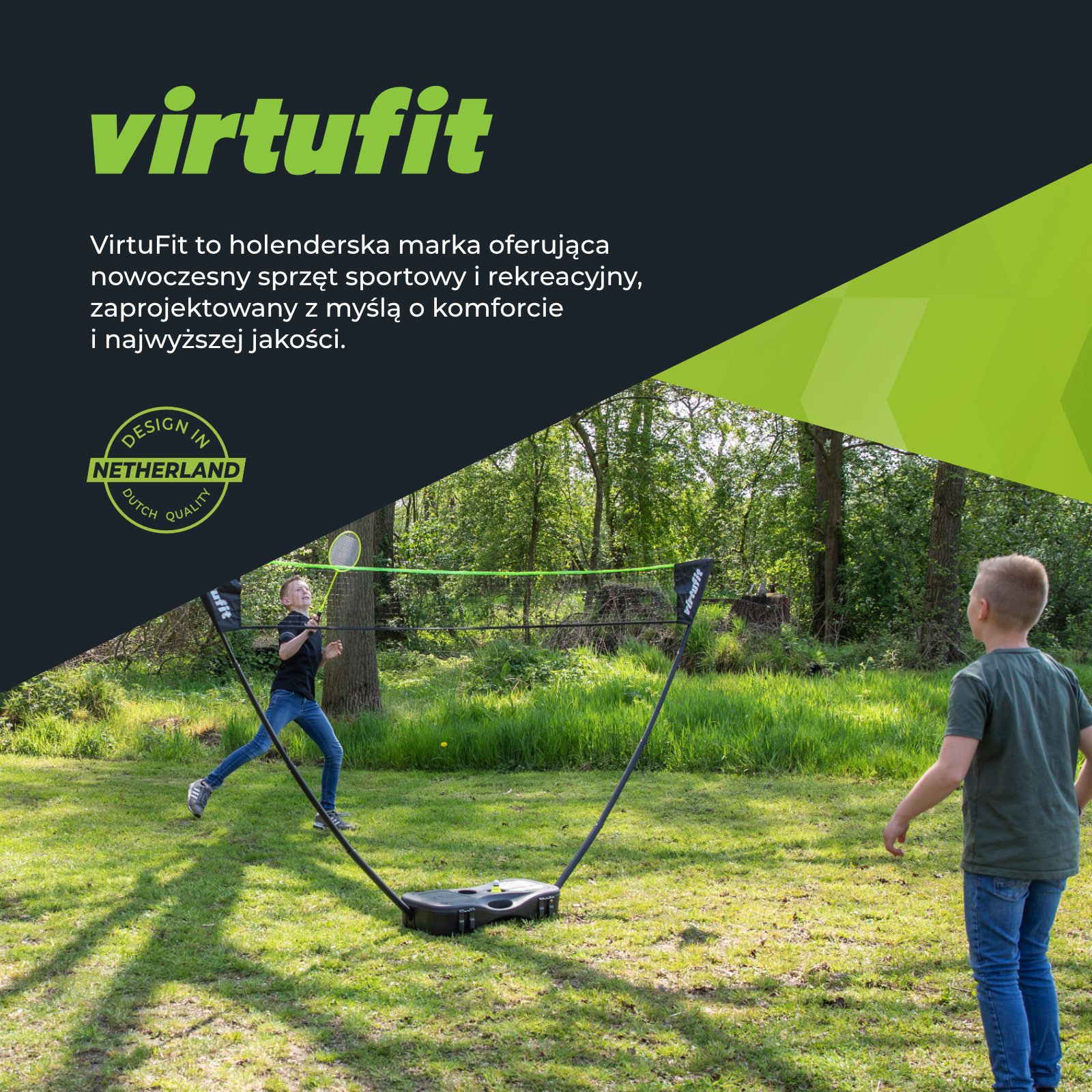 Сітка та конструкція набору VirtuFit 2 в 1