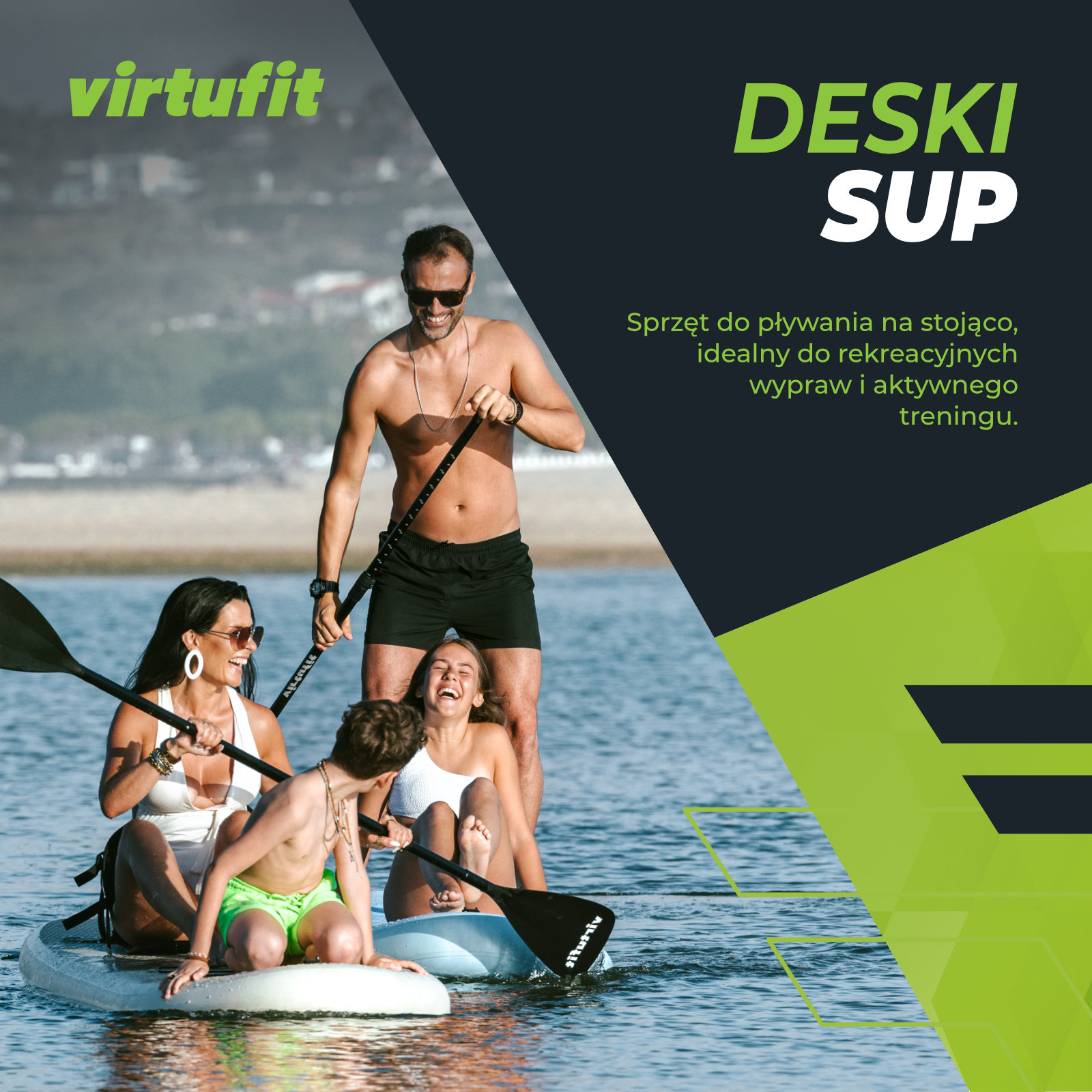 Надувна SUP-дошка VirtuFit Surfer 305 з вітрилом