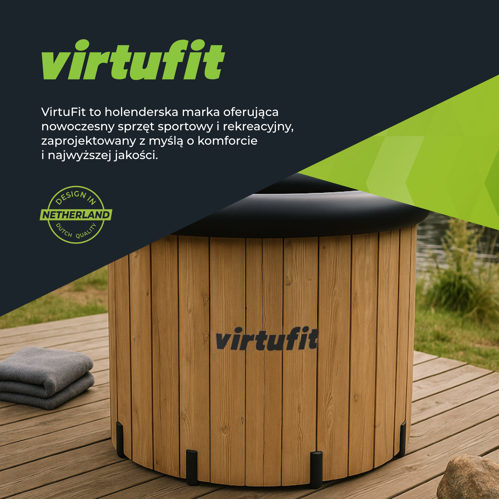 Сучасний дизайн льодяної ванни VirtuFit