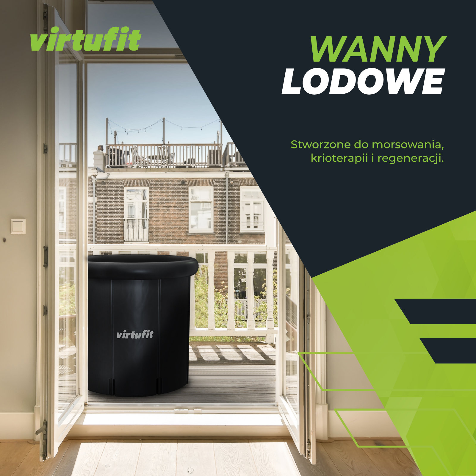 Льодяна ванна VirtuFit XXL 375 л