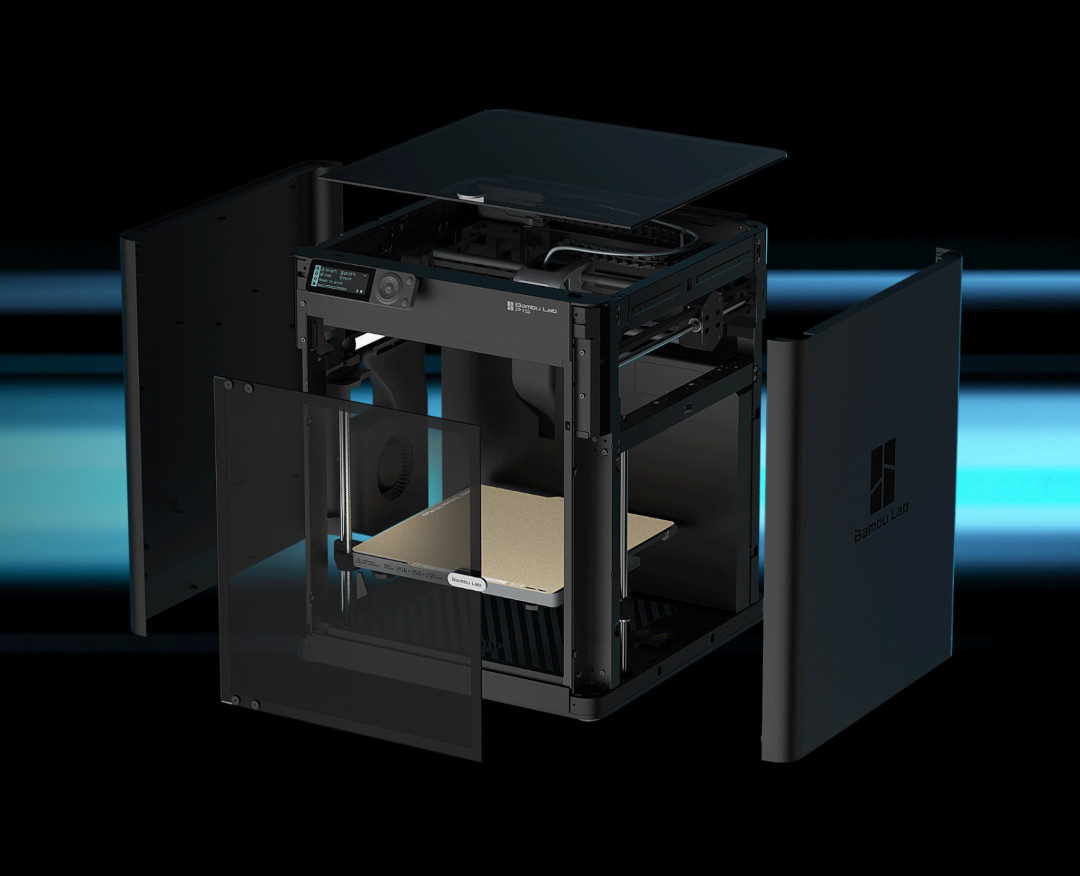 Закрита камера Bambu Lab P1S