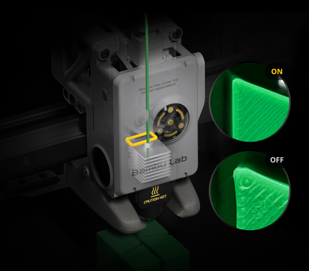 Сенсори та контроль потоку Bambu Lab A1 Mini