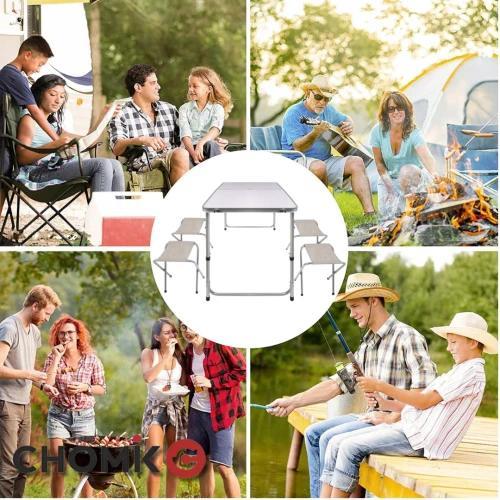 Комплект з 4 стільцями Chomik Garden Line RANGER