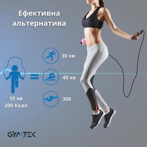 Переваги вправ на скакалці Gymtek