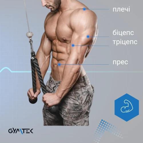 Основні вправи з канатом для тяги Gymtek